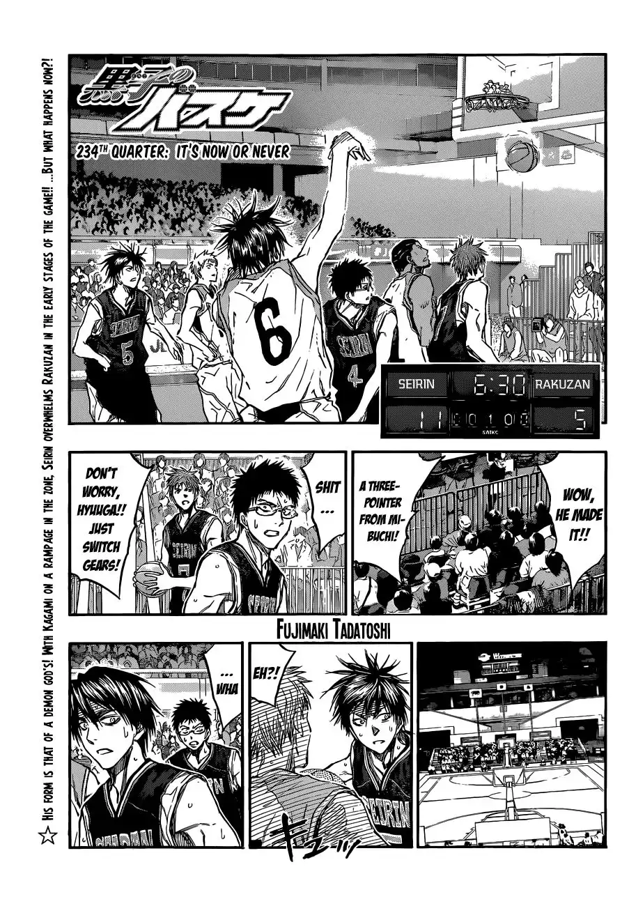 Kuroko no Basket Chapter 234 1